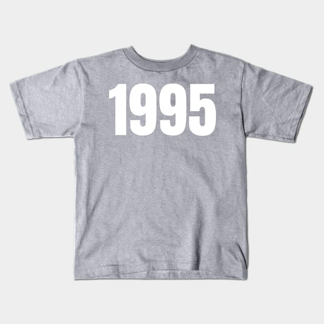 1995 Kids T-Shirt by blueduckstuff